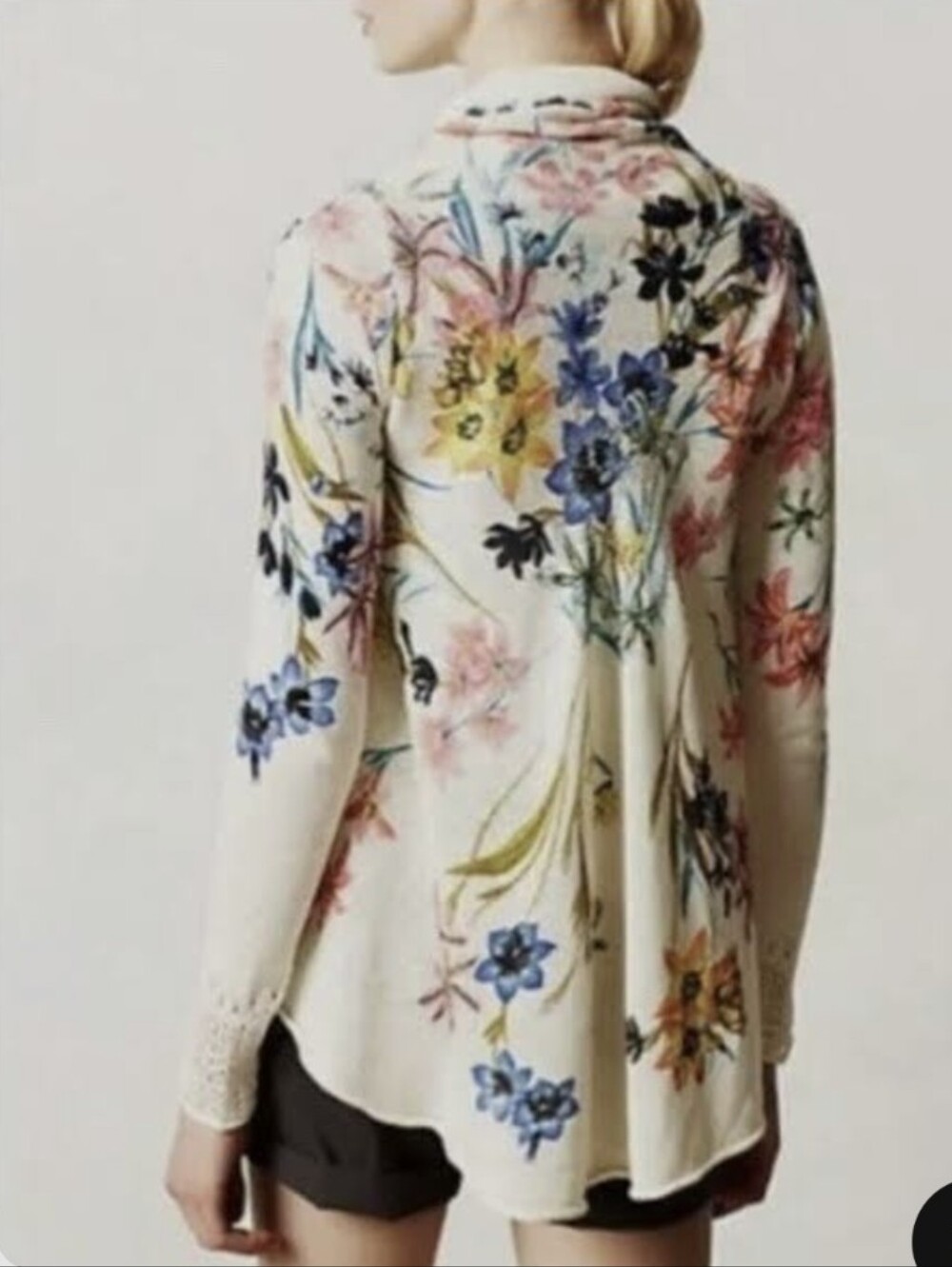 Anthropologie - light flowy knit sweater